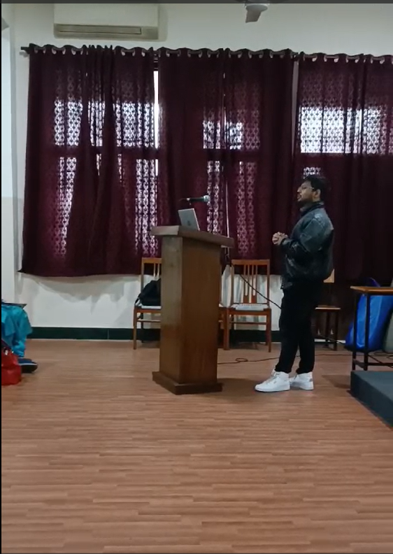 Workshop in Jesus & Mary College, Delhi